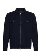 Morris Brayden Zip Shirt Jacket Marinblå