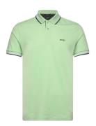 Paul Sport Polos Short-sleeved Green BOSS