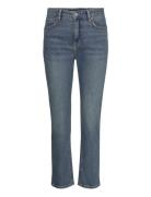 Lauren Ralph Lauren High-Rise Straight Ankle Jean Blå