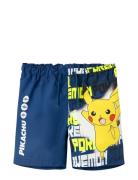 Nkmmakhi Pokemon Swimshorts Noos Bfu Badshorts Blue Name It