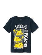 Nkmmaniander Pokemon Ss Top Box Noos Sky Tops T-shirts Short-sleeved N...