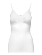 Celina Top Tops T-shirts & Tops Sleeveless White Minus