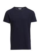 Lassen O-N Ss 2586 Designers T-shirts Short-sleeved Blue Samsøe Samsøe