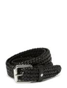 Grahn Accessories Belts Braided Belt Black Saddler