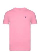 Polo Ralph Lauren Custom Slim Fit Jersey Crewneck T-Shirt Rosa