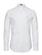 GANT Slim Oxford Shirt Bd Vit