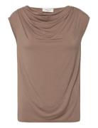 Rosemunde Viscose T-Shirt Brun