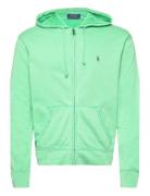 Spa Terry Hoodie Tops Sweat-shirts & Hoodies Hoodies Green Polo Ralph ...