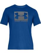 Ua Boxed Sportstyle Ss Sport T-shirts Short-sleeved Blue Under Armour