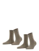 Esprit Socks Basic Easy So 2P Brun