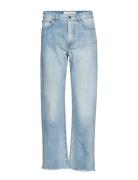 Alexa High-Rise Denim Jeans Bottoms Jeans Straight-regular Blue Malina