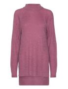 Ihmarat T-Neck Ls2 Tops Knitwear Jumpers Pink ICHI