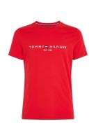 Tommy Hilfiger Tommy Logo Tee Röd