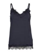 Fqbicco-St Tops T-shirts & Tops Sleeveless Navy FREE/QUENT