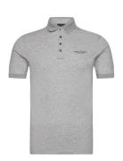 Polo Shirt Tops Polos Short-sleeved Grey Armani Exchange