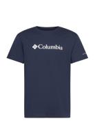 Csc Basic Logo Short Sleeve Sport T-shirts Short-sleeved Navy Columbia...