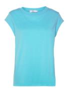Cc Heart T-Shirt Tops T-shirts & Tops Short-sleeved Blue Coster Copenh...