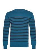 Mariner Sweater "Molène" Tops Knitwear Round Necks Blue Armor Lux