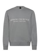 Sweatshirt Tops Sweat-shirts & Hoodies Sweat-shirts Grey Armani Exchan...