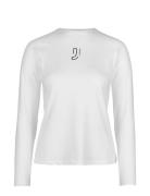 Elemental Long Sleeve 2.0 Sport T-shirts & Tops Long-sleeved White Joh...