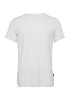 Jbs Of Dk T-Shirt Pique Tops T-shirts Short-sleeved White JBS Of Denma...