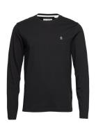 Small Logo Long Sleeve T-Shirt Tops T-shirts Long-sleeved Black Origin...