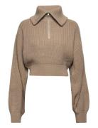 Pullover Tops Knitwear Jumpers Brown Barbara Kristoffersen By Rosemund...