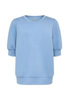 Sc-Banu Tops Sweat-shirts & Hoodies Sweat-shirts Blue Soyaconcept