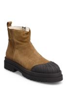 Boots - Flat Shoes Wintershoes Brown ANGULUS