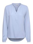 Frhaida Bl 1 Tops Blouses Long-sleeved Blue Fransa