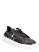 Chunky Cupsole Mono Lth Låga Sneakers Black Calvin Klein