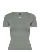 Ua Vanish Seamless Ss Sport T-shirts & Tops Short-sleeved Green Under ...