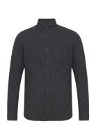 Jjeclassic Melange Shirt Ls Noos Tops Shirts Casual Grey Jack & J S