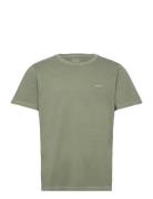 GANT Sunfaded Ss T-Shirt Khaki Green