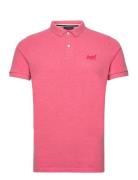 Superdry Classic Pique Polo Rosa