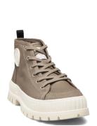 Pallashock Org 2 Höga Sneakers Brown Palladium