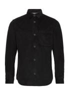 Jjkendrick Cord Overshirt Ls Tops Overshirts Black Jack & J S