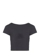 Viscose T-Shirt Tops T-shirts Short-sleeved Black Rosemunde Kids