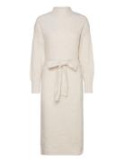 Onlthilde Life Ls Dress Ex Knt Knälång Klänning White ONLY