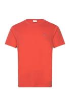 Reg Shield Ss T-Shirt Tops T-shirts Short-sleeved Red GANT