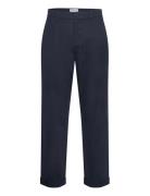 Lindbergh Wide Fit Twill Pants Marinblå