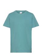 T Shirt Regular Solid Tops T-shirts Short-sleeved Blue Lindex