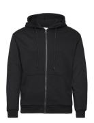 Jack & J S Jjebradley Sweat Zip Hood Noos Svart