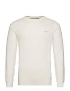 GANT Cotton Pique C-Neck Kräm