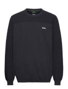 Momentum-X_Cn Sport Sweat-shirts & Hoodies Sweat-shirts Navy BOSS