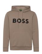 Soody 1 Sport Sweat-shirts & Hoodies Hoodies Brown BOSS