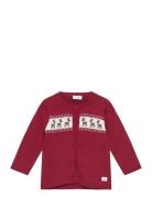 Cello Tops Knitwear Cardigans Red Hust & Claire