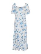 Vero Moda Vmmymilo Ss 7/8 Dress Wvn Ga Vit