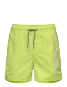 Jpstfiji Jjswim Double Logo Ly Sn Mni Badshorts Yellow Jack & J S