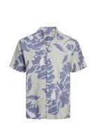 Jack & J S Jprblapalma Resort Shirt S/S Sn Grön